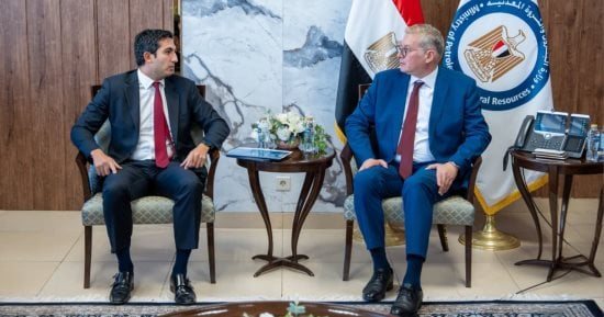وزير البترول يبحث مع رئيس فيرتيجلوب إقامة مجمع للأسمدة الفوسفاتية بالعين السخنة