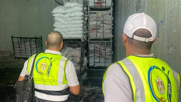 ضبط 10 أطنان فاكهة فاسدة و120 كيلو بن وشاي ومصانع "بير سلم" بالإسماعيلية (صور)