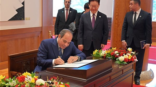 20 صورة ترصد نشاط الرئيس السيسي في كوريا الجنوبية