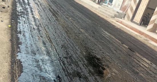 رصف عدد من شوارع البرلس وضبط سلع منتهية الصلاحية بكفر الشيخ
