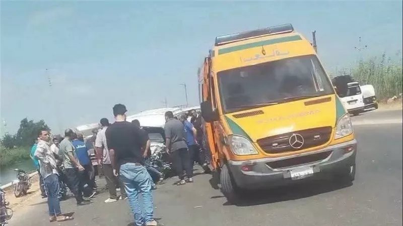 مصرع شخص وإصابة 5 آخرين في تصادم ربع نقل وملاكي بالدقهلية
