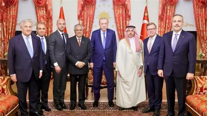 بتكليف من رئيس الجمهورية، وزير الخارجية يلتقي الرئيس التركي