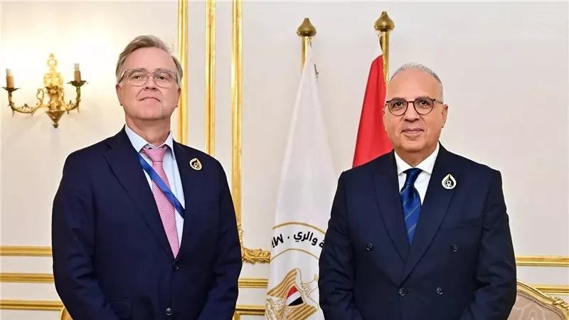 سويلم يبحث مع المبعوث الفنلندي للمياه تعزيز التعاون والاستعداد لمؤتمر الأمم المتحدة 2026