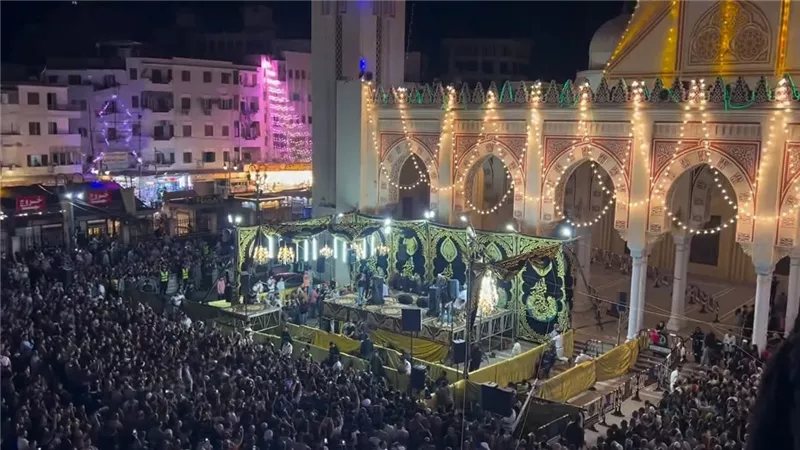 ختامها مسك، ياسين التهامي يبدع بروحانياته في ختام مولد السيد البدوي بطنطا ​(فيديو)