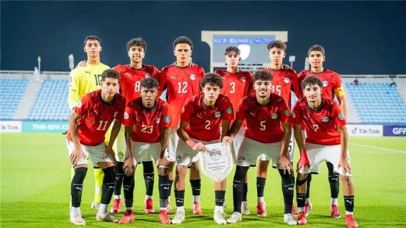 منتخب مصر يواجه العراق اليوم بحثا عن العلامة الكاملة بكأس الخليج للناشئين