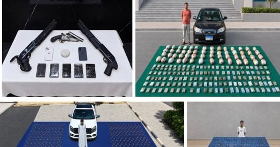 الداخلية تضبط طناً من المخدرات بقيمة 105 ملايين جنيه ومقتل 6 عناصر شديدى الخطورة