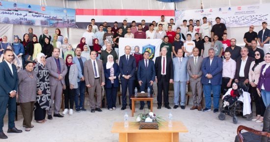 الدكتور إلهامي ترابيس يستعرض مسيرة جامعة دمنهور على هامش معرض الكتاب التاسع
