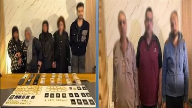 سقوط أخطر تشكيل عصابي بتهمة سرقة مشغولات ذهبية من داخل محل شهير بمصر الجديدة