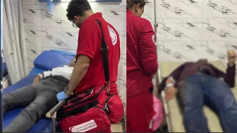 الهلال الأحمر يوجه فرقه إلى مستشفى 6 أكتوبر لدعم مصابي حادث طريق أسيوط الغربي
