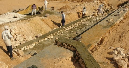 مشروعات حصاد الأمطار بمطروح تزيد الرقعة الزراعية وتنمية الوديان.. صور