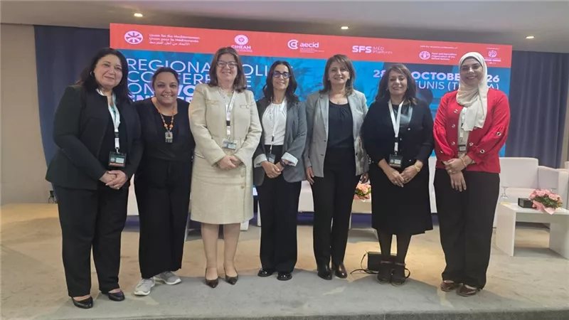 نائبة وزيرة التضامن تستعرض جهود تمكين المرأة الريفية في مؤتمر إقليمي بتونس