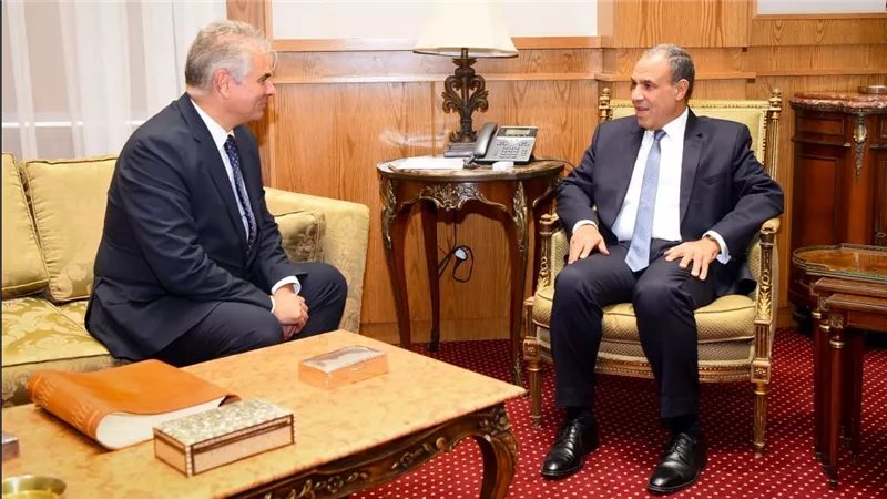 وزير الخارجية يبحث مع مفوضة البنية التحتية والطاقة بالاتحاد الأفريقي تعزيز التعاون (صور)