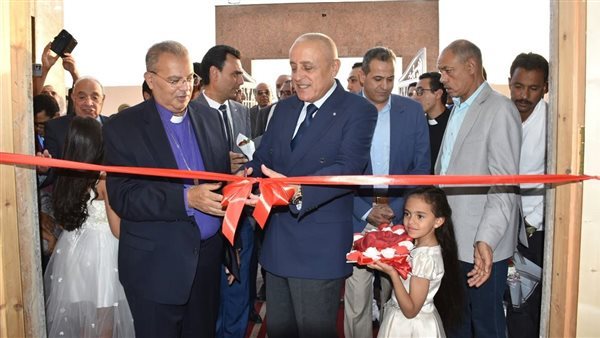 افتتاح الكنيسة الإنجيلية بطيبة في الأقصر
