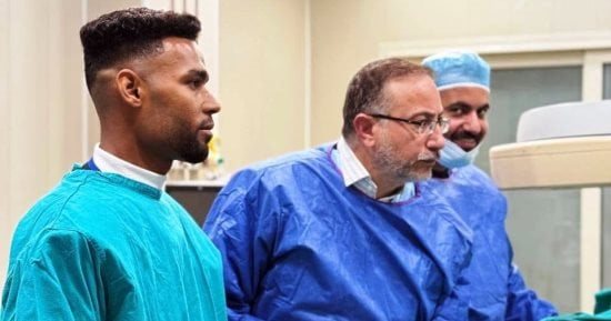 إنقاذ طرف مريض من البتر بمستشفي أسوان الجامعي