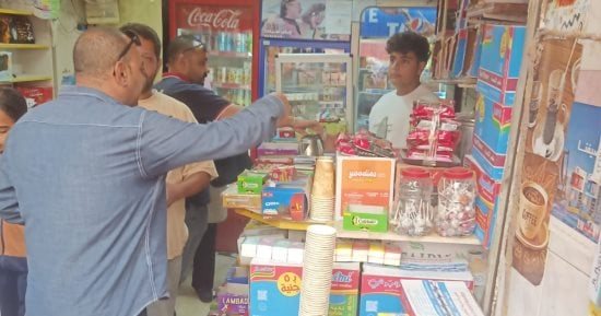 غلق وتشميع 9 منشآت وإعدام أكثر من 600 كجم أغذية غير صالحة بالإسكندرية