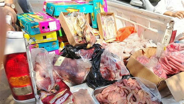 التحفظ على 105 كيلو رنجة وفسيخ فاسد في حملة على أسواق الفيوم