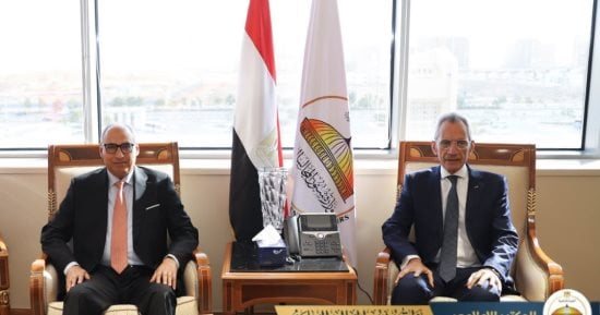 وزير شئون المجالس النيابية يستقبل رئيس مجلس الدولة لبحث سبل تعزيز التعاون
