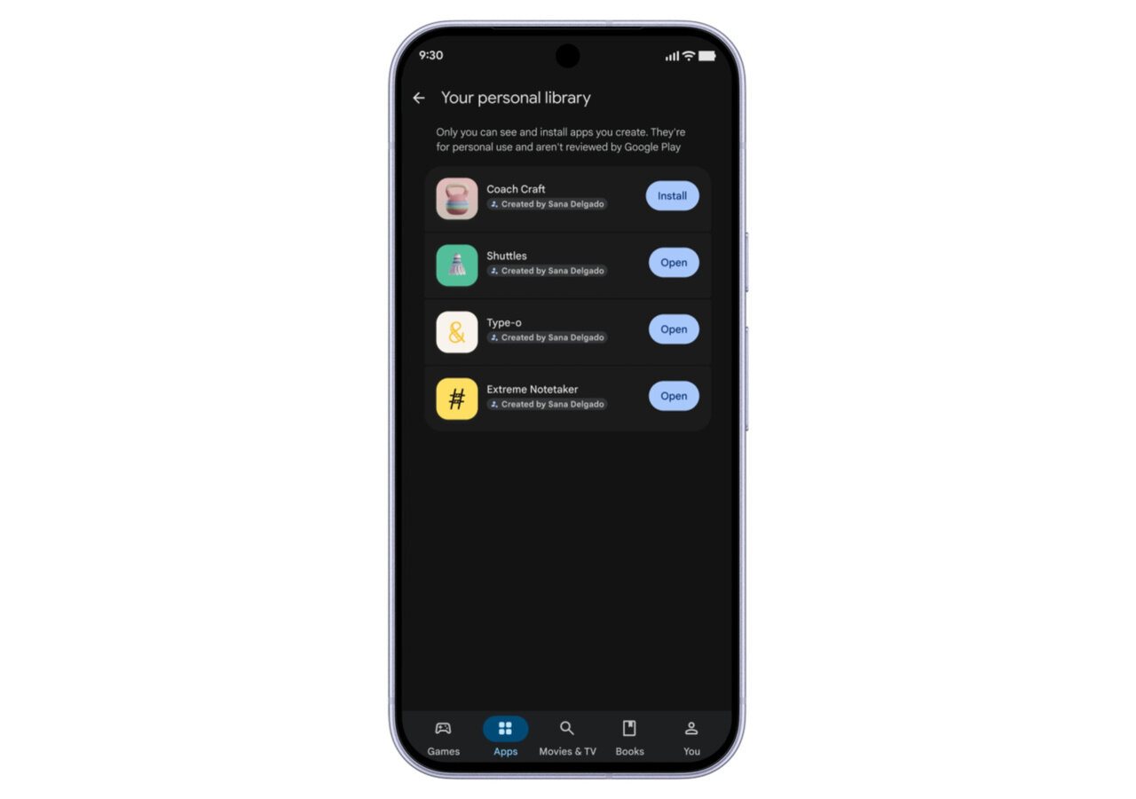 Google Play يتيح نشر تطبيقات AI Studio بلا حساب مطور مدفوع