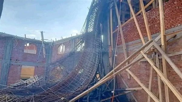 اصابة 12 عاملا في انهيار سقف مبنى تحت الإنشاء بمدينة بدر والأمن يتحفظ على المقاول