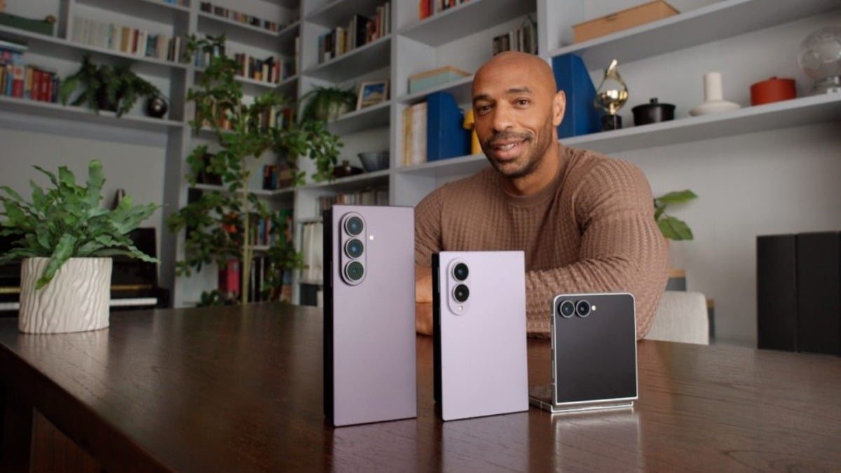 سامسونج تتعاون مع Thierry Henry للترويج لهواتف Galaxy Z القابلة للطي