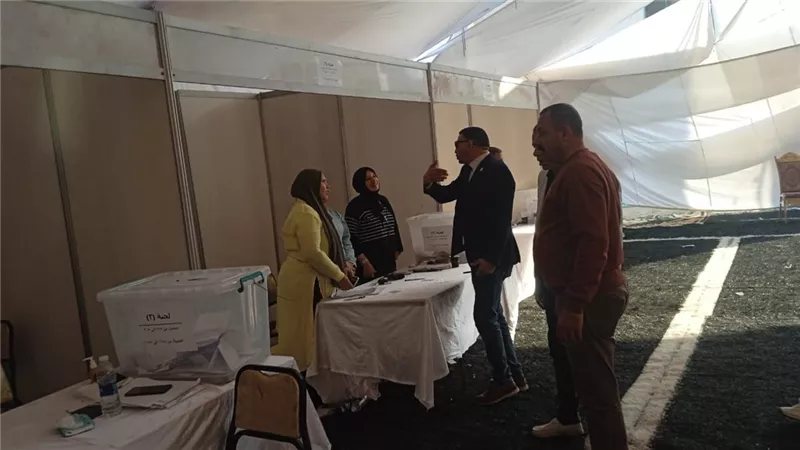 وكيل شباب ورياضة الدقهلية يتابع انتخابات نادي طلخا، 1238 عضوا لهم حق التصويت