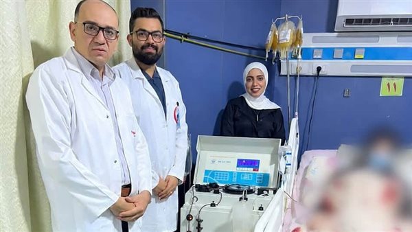 لأول مرة، إجراء فصل البلازما العلاجية بطوارئ مستشفى فاقوس بالشرقية