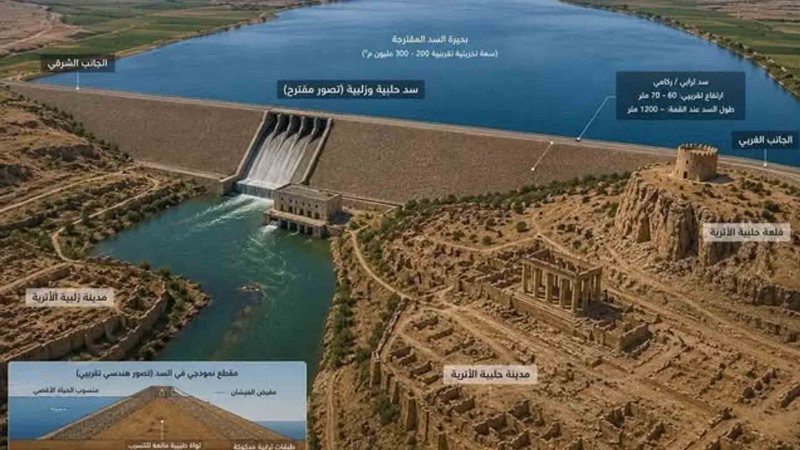استجابة لما نشرته “الوطن”.. وزارة الطاقة تطلب عروضاً لإنشاء سد “حلبية زلبية” على نهر الفرات
