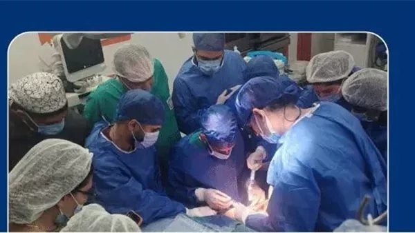 نجاح جراحة عاجلة لإعادة زراعة ذراع مبتورة بالكامل بمستشفى العاصمة الجديدة