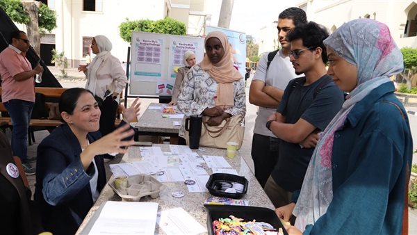 بالتعاون مع منظمة الصحة العالمية، طب عين شمس تنظم فعالية للوقاية من الالتهاب السحائي
