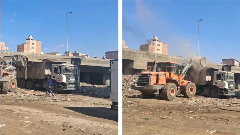 رفع 283 حالة إشغال خلال حملة مكبرة بالعمرانية (صور)