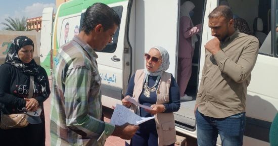الكشف على 1522 مواطنًا خلال يومين بقافلة طبية في مدينة المستقبل بالإسماعيلية