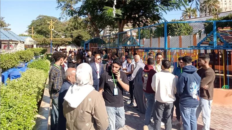 وكيل الرياضة بالدقهلية يصل مقر انتخابات نادي ميت غمر