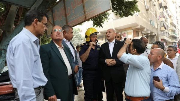 محافظ القاهرة يأمر بتشكيل لجنة هندسية لبيان مدى تأثر المباني المجاورة لعقار حدائق القبة المنهار