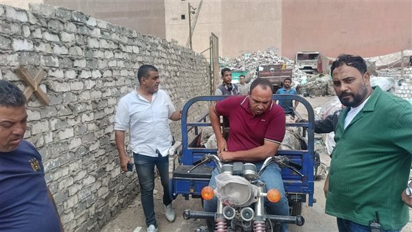 حملات لإزالة مخازن الفرز والخردة في الجيزة، تعرف على المناطق المستهدفة