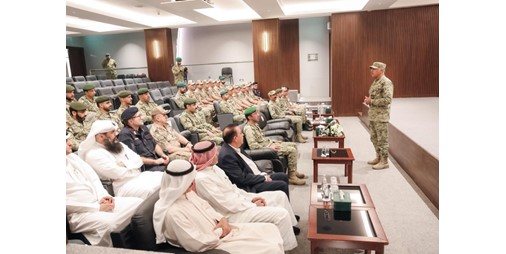 الحرس الوطني يعقد دورة لتعليم اللغة العربية لوفدين من تركيا وإيطاليا