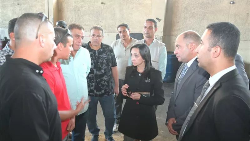 محافظ البحيرة تتفقد أعمال صيانة وإصلاح معدات الوحدات المحلية بدمنهور