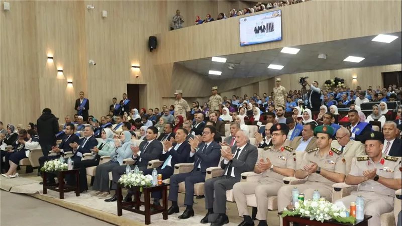 جامعة بنها تحتفل بالذكرى الـ 53 لانتصارات أكتوبر تحت شعار "من العبور إلى الجمهورية الجديدة"