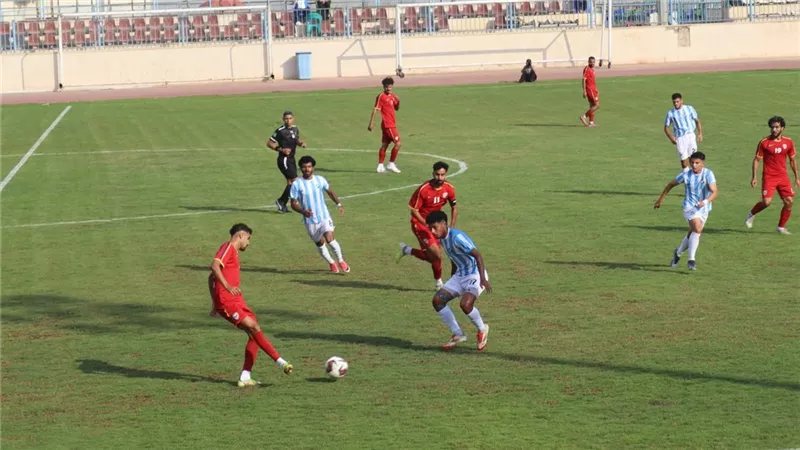 هدف التعادل في الدقيقة التاسعة من الوقت الضائع، أول تحرك من النصر ضد حكم مباراة الداخلية