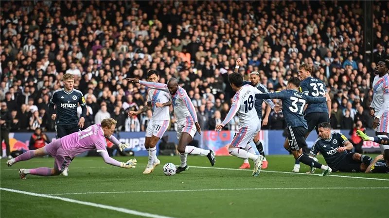 نيوكاسل يفوز على كريستال بالاس 0/2 بالدوري الإنجليزي