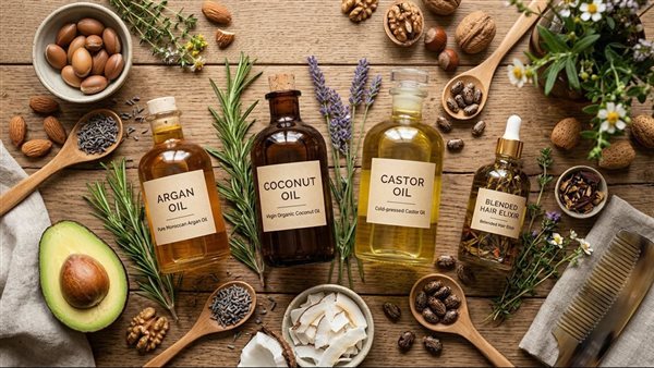 اصنعي بنفسك سيروم طبيعي للعناية بأطراف الشعر المتقصفة