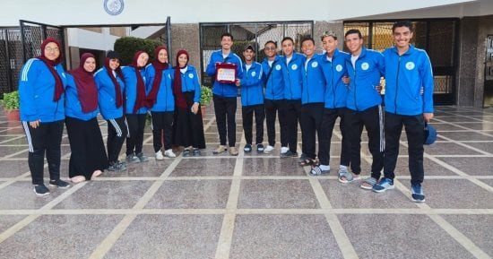 جامعة بنها تحصد المراكز الأولى فى منافسات الجوالة بأسبوع شباب الجامعات