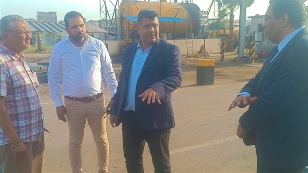 رئيس شركة الصرف الصحي بالإسكندرية يتفقد سير العمل بمحطة التنقية الشرقية