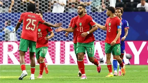 منتخب المغرب يتقدم على مالي 0/1 في الشوط الأول