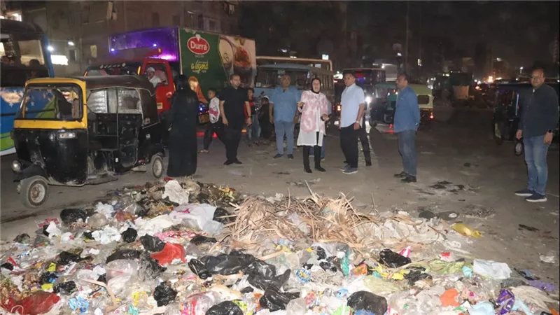شوارع شبرا الخيمة تحت الرقابة، محافظ القليوبية يمهل «نهضة مصر» فرصة أخيرة للارتقاء بمستوى الخدمة