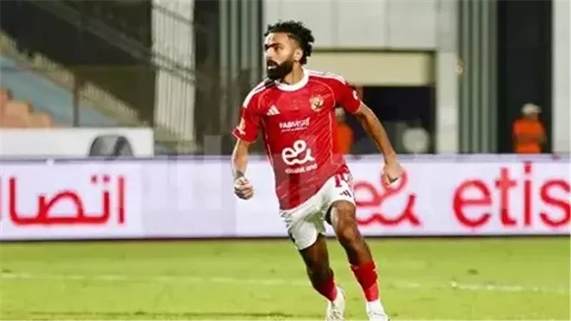 حسين الشحات يسجل هدف الأهلي الأول في شباك كيتارا الأوغندي
