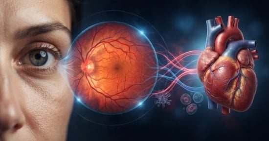 5 علامات تظهر على العين تشير إلى مشاكل فى القلب