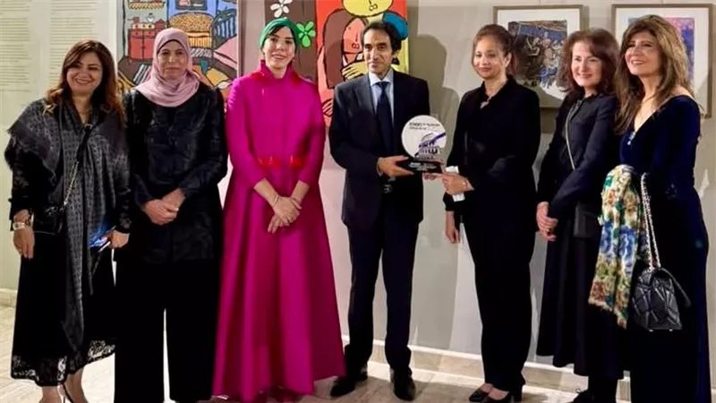 السفير بسام راضي يفتتح معرض الفنانين المصريين في أسبوع روما للفنون 2026 (صور)