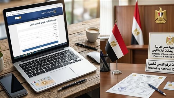 تجديد بطاقة الرقم القومي للمصريين بالخارج، الخطوات والأوراق المطلوبة