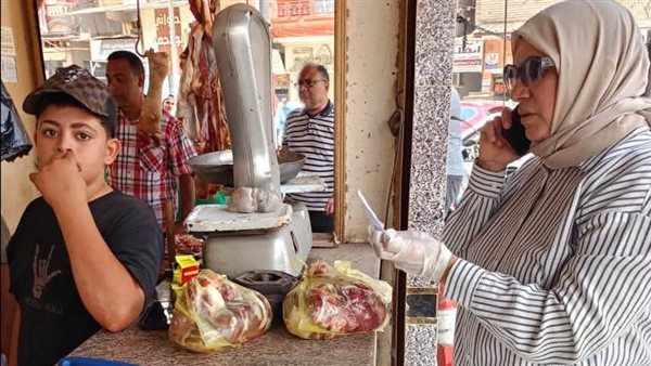 ضبط لحوم فاسدة ومذبوحة خارج المجازر في حملة مكبرة بدمياط