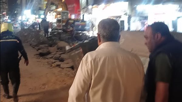 في جولة ليلية مفاجئة، محافظ الدقهلية يتابع تطوير شارع الجيش بشربين بتكلفة 28 مليون جنيه